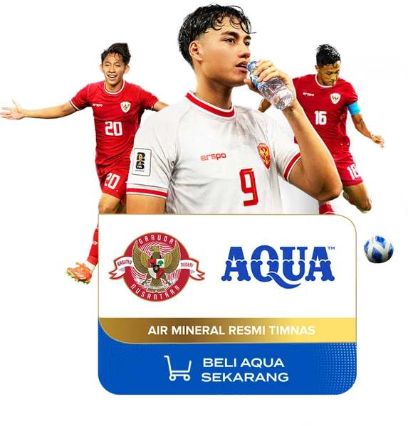 Air Mineral Resmi Timnas Indonesia